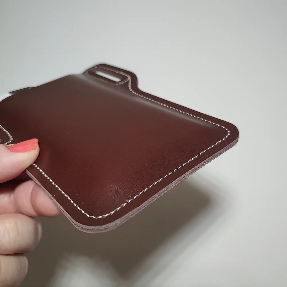 Brown Cell Phone Belt Sleeve New BROWN Belt-0122
